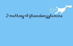 2-methoxy-4-fluorobenzylamine