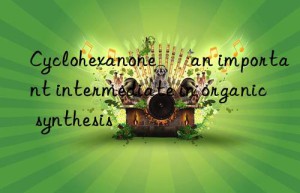 cyclohexanone – an important intermediate in organic synthesis