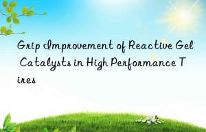 grip improvement of reactive gel catalysts in high performance tires