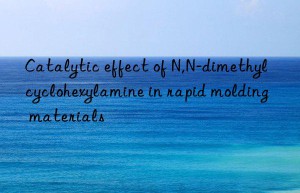 catalytic effect of n,n-dimethylcyclohexylamine in rapid molding materials