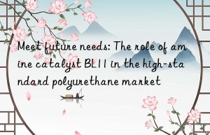meet future needs: the role of amine catalyst bl11 in the high-standard polyurethane market