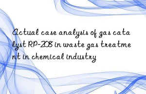 actual case analysis of gas catalyst rp-208 in waste gas treatment in chemical industry