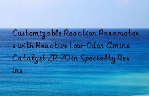 customizable reaction parameters with reactive low-odor amine catalyst zr-70 in specialty resins