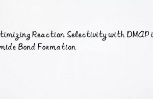optimizing reaction selectivity with dmap in amide bond formation