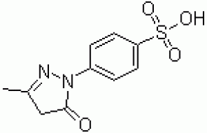 1-(4-sulfophenyl)-3-methyl-5-pyrazolone