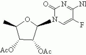 2′,3′-di-o-acetyl-5′-deoxy-5-fuluro-d-cytidine