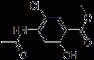 methyl 4-acetylamino-5-chloro-2-hydroxybenzoate