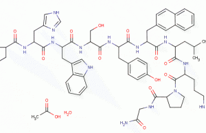 nafarelin acetate, 76932-56-4, 86220-42-0
