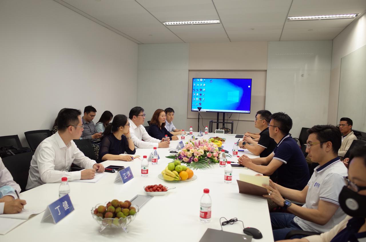 both parties discussed industry development trends