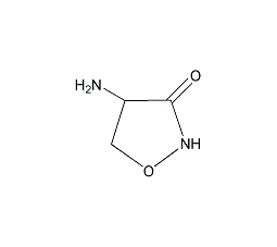 d-cycloserine structural formula
