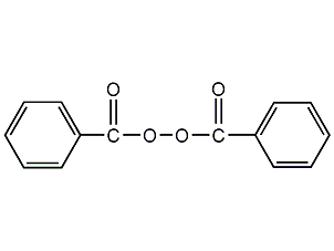 benzoyl peroxide structural formula