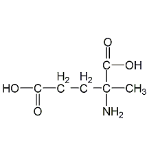 dl-2-methylglutamic acid structural formula