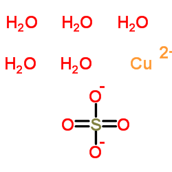 anhydrous copper sulfate