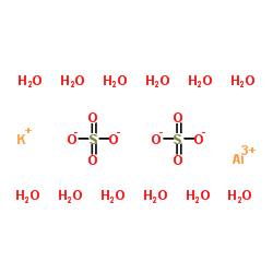 potassium aluminum sulfate dodecahydrate