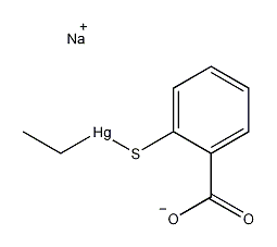 sodium thimerosal structural formula