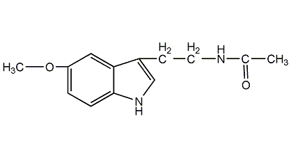 melatonin structural formula
