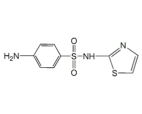 sulfathiazole structural formula