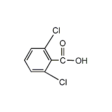 2,6-dichlorobenzoic acid structural formula