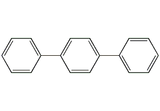 structural formula of p-terphenyl