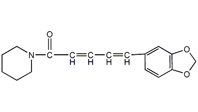 piperine structural formula