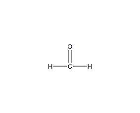 formaldehyde structural formula