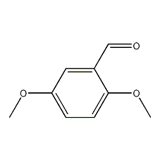 2,5-dimethoxybenzaldehyde structural formula
