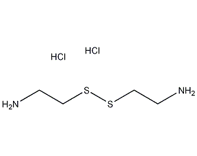 cystamine dihydrochloride structural formula