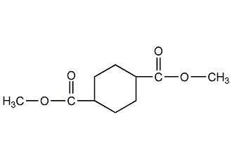 1,4-cyclohexanedicarboxylic acid dimethyl ester structural formula