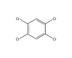1,2,4,5-tetrachlorobenzene structural formula