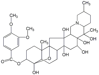 veratrum structural formula