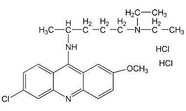 mipaline dihydrochloride structural formula