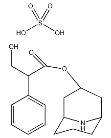 atropine sulfate structural formula