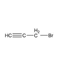 3-bromopropyne structural formula