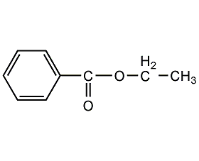 ethyl benzoate structural formula