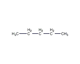 pentane structural formula