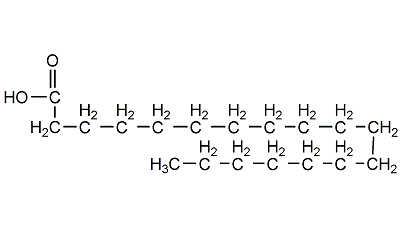 stearic acid structural formula
