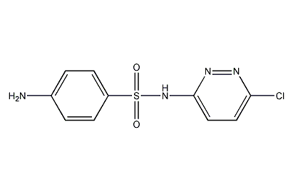 sulfachlorpyridazine structural formula
