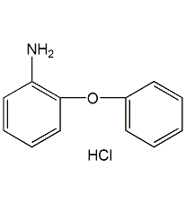 structural formula of phenoxybenzamine hydrochloride