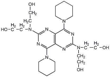 structural formula of bipyrimidineamine