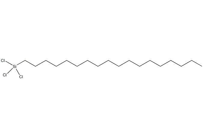 n-octadecyltrichlorosilane structural formula