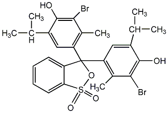 bromothymol blue structural formula