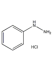 phenylhydrazine hydrochloride structural formula