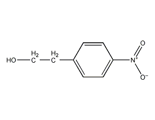 4-nitrophenylethanol structural formula