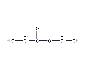 ethyl propionate structural formula