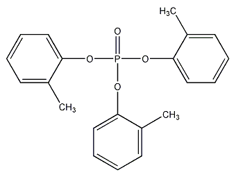 structural formula of tricresyl orthophosphate