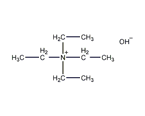 tetraethylammonium hydroxide structural formula