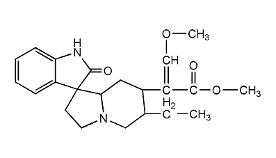rhynchophylline structural formula