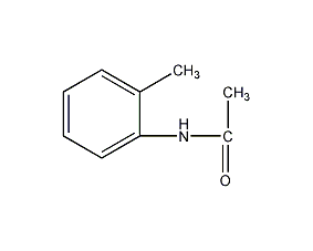 o-methylacetanilide structural formula