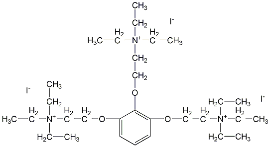 structural formula of ammonium iodine