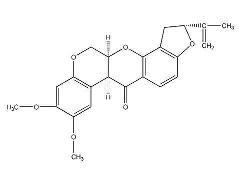 rotenone structural formula